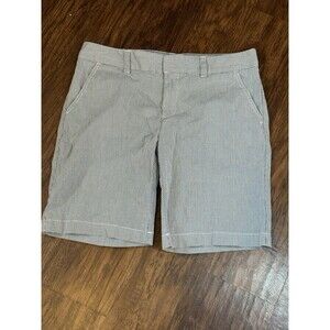 Tommy Hilfiger Women Pin Striped Bermuda Shorts